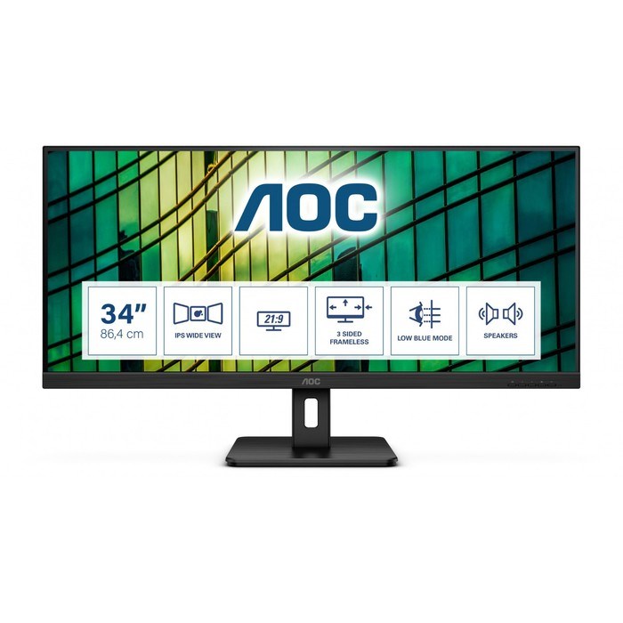 Монитор AOC 34" Gaming Q34E2A черный IPS LED 21:9 HDMI M/M матовая 250cd 178гр/178гр 2560x10 10046 - фото 51426765 Монитор AOC 34" Gaming Q34E2A черный IPS LED 21:9 HDMI M/M матовая 250cd 178гр/178гр 2560x10 10046 - фото 51426765