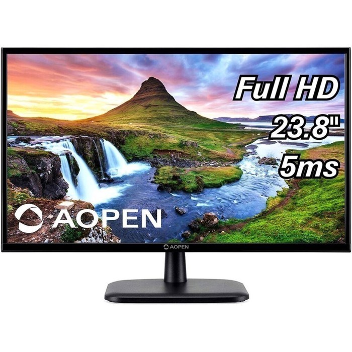 Монитор Aopen 23.8"24CV1Ybi черный VA LED 5ms 16:9 HDMI матовая 250cd 178гр/178гр 1920x1080 - фото 51426808 Монитор Aopen 23.8"24CV1Ybi черный VA LED 5ms 16:9 HDMI матовая 250cd 178гр/178гр 1920x1080 - фото 51426808