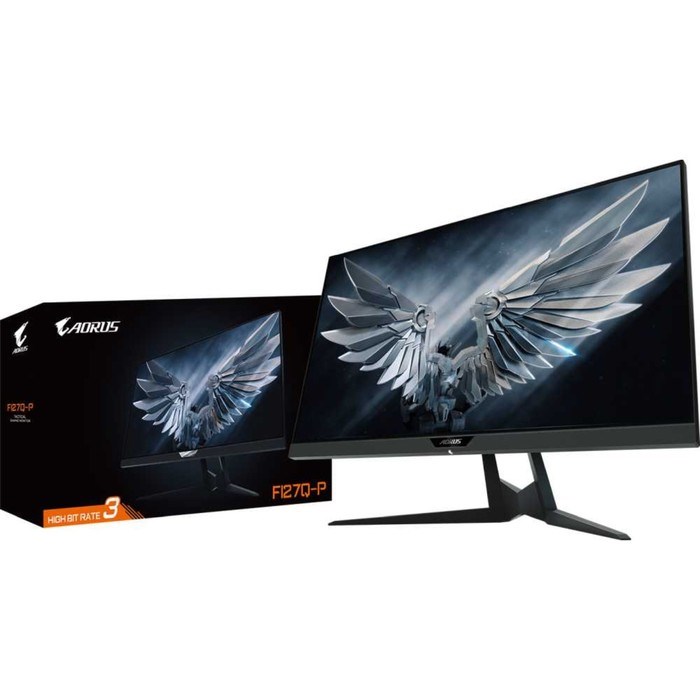 Монитор Gigabyte 27" Aorus FI27Q-P черный IPS LED 16:9 HDMI матовая HAS Piv 1000:1 350cd 178 10046 - фото 51427234 Монитор Gigabyte 27" Aorus FI27Q-P черный IPS LED 16:9 HDMI матовая HAS Piv 1000:1 350cd 178 10046 - фото 51427234