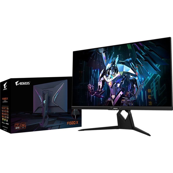 Монитор Gigabyte 32" Aorus FI32Q-X черный IPS LED 16:9 HDMI HAS Piv 400cd 178гр/178гр 2560x1 10046 - фото 51427282 Монитор Gigabyte 32" Aorus FI32Q-X черный IPS LED 16:9 HDMI HAS Piv 400cd 178гр/178гр 2560x1 10046 - фото 51427282