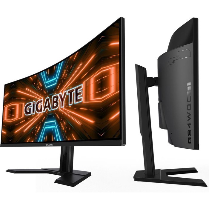 Монитор Gigabyte 34" G34WQC A черный VA LED 1ms 21:9 HDMI M/M матовая HAS 350cd 178гр/178гр 100463 - фото 51427293 Монитор Gigabyte 34" G34WQC A черный VA LED 1ms 21:9 HDMI M/M матовая HAS 350cd 178гр/178гр 100463 - фото 51427293