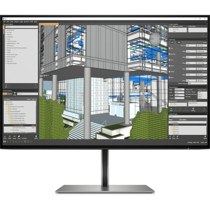 Монитор HP 24" Z24n G3 черный IPS LED 16:10 HDMI матовая 350cd 1920x1200 DP WU USB 4.9кг - фото 51427431 Монитор HP 24" Z24n G3 черный IPS LED 16:10 HDMI матовая 350cd 1920x1200 DP WU USB 4.9кг - фото 51427431