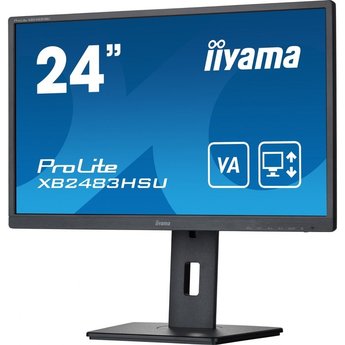 Монитор Iiyama 23.8" ProLite XB2483HSU-B5 черный VA LED 16:9 HDMI M/M матовая HAS Piv 250cd 100464 - фото 51427481 Монитор Iiyama 23.8" ProLite XB2483HSU-B5 черный VA LED 16:9 HDMI M/M матовая HAS Piv 250cd 100464 - фото 51427481