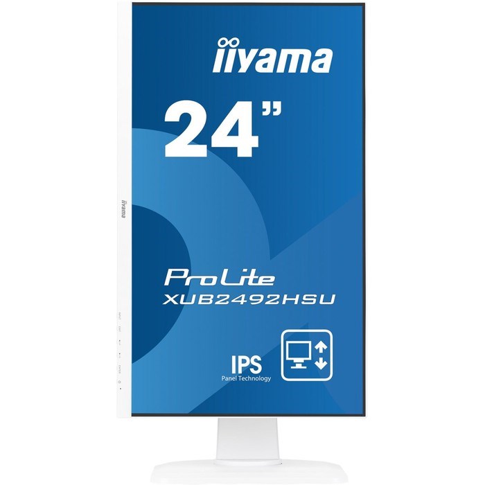 Монитор Iiyama 23.8" ProLite XUB2492HSU-W1 белый IPS LED 16:9 HDMI M/M матовая HAS Piv 1000: 10046 - фото 51427512 Монитор Iiyama 23.8" ProLite XUB2492HSU-W1 белый IPS LED 16:9 HDMI M/M матовая HAS Piv 1000: 10046 - фото 51427512