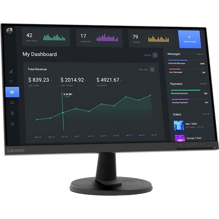 Монитор Lenovo 23.8" ThinkVision C24-40 черный VA 4ms 16:9 HDMI матовая Piv 250cd 178гр/178г 10046 - фото 51427591 Монитор Lenovo 23.8" ThinkVision C24-40 черный VA 4ms 16:9 HDMI матовая Piv 250cd 178гр/178г 10046 - фото 51427591