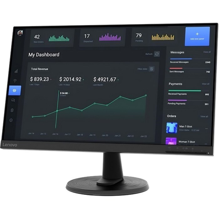 Монитор Lenovo 23.8" ThinkVision C24-40 черный VA 4ms 16:9 HDMI матовая Piv 250cd 178гр/178г 10046 - фото 51427592 Монитор Lenovo 23.8" ThinkVision C24-40 черный VA 4ms 16:9 HDMI матовая Piv 250cd 178гр/178г 10046 - фото 51427592