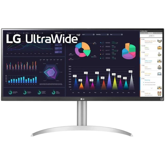 Монитор LG 34" 34WQ65X-W белый IPS LED 21:9 HDMI матовая HAS 500cd 178гр/178гр 2560x1080 60H 10046 - фото 51427754 Монитор LG 34" 34WQ65X-W белый IPS LED 21:9 HDMI матовая HAS 500cd 178гр/178гр 2560x1080 60H 10046 - фото 51427754