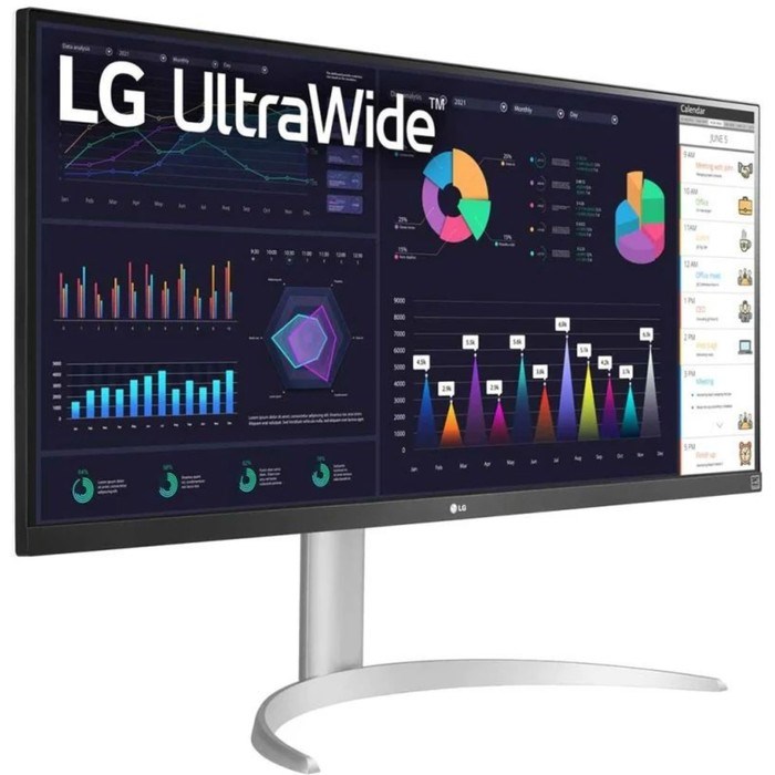 Монитор LG 34" 34WQ65X-W белый IPS LED 21:9 HDMI матовая HAS 500cd 178гр/178гр 2560x1080 60H 10046 - фото 51427757 Монитор LG 34" 34WQ65X-W белый IPS LED 21:9 HDMI матовая HAS 500cd 178гр/178гр 2560x1080 60H 10046 - фото 51427757