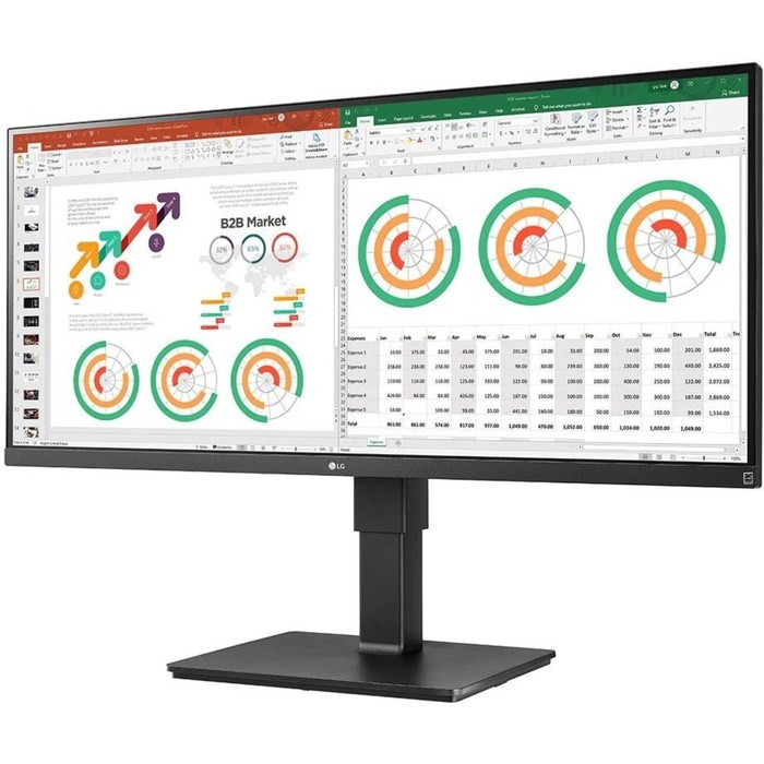 Монитор LG 34" UltraWide 34BN770-B черный IPS LED 21:9 HDMI M/M матовая HAS Piv 350cd 178гр/ 10046 - фото 51427774 Монитор LG 34" UltraWide 34BN770-B черный IPS LED 21:9 HDMI M/M матовая HAS Piv 350cd 178гр/ 10046 - фото 51427774