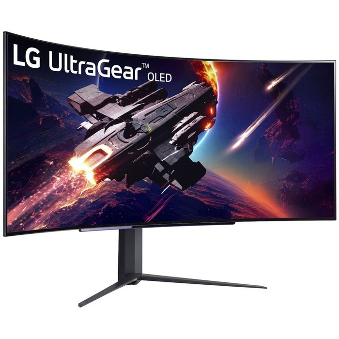 Монитор LG 44.5" (113.03см) UltraGear 45GR95QE-B черный OLED LED 21:9 HDMI матовая HAS Piv 1 10046 - фото 51427784 Монитор LG 44.5" (113.03см) UltraGear 45GR95QE-B черный OLED LED 21:9 HDMI матовая HAS Piv 1 10046 - фото 51427784