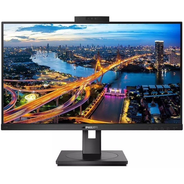 Монитор Philips 23.8" 243B1JH черный IPS LED 16:9 HDMI M/M Cam матовая HAS Piv 300cd 178гр/1 10046 - фото 51427883 Монитор Philips 23.8" 243B1JH черный IPS LED 16:9 HDMI M/M Cam матовая HAS Piv 300cd 178гр/1 10046 - фото 51427883