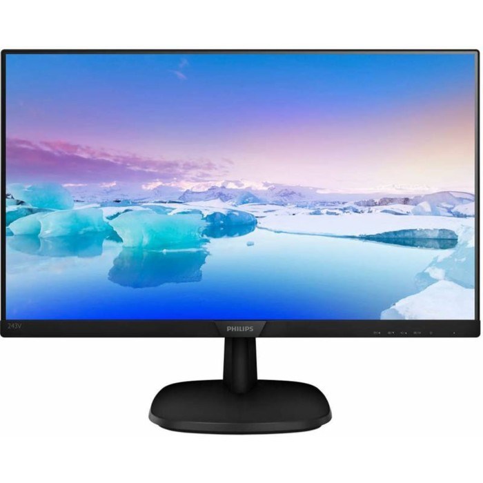 Монитор Philips 23.8" 243V7QDSB (00/01) черный IPS LED 16:9 DVI HDMI матовая 250cd 1920x1080 10046 - фото 51427908 Монитор Philips 23.8" 243V7QDSB (00/01) черный IPS LED 16:9 DVI HDMI матовая 250cd 1920x1080 10046 - фото 51427908