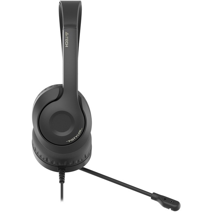 Наушники с микрофоном A4Tech Fstyler FH100 черный 2м накладные оголовье (FH100 (STONE BLACK) 10046 - фото 51428185 Наушники с микрофоном A4Tech Fstyler FH100 черный 2м накладные оголовье (FH100 (STONE BLACK) 10046 - фото 51428185