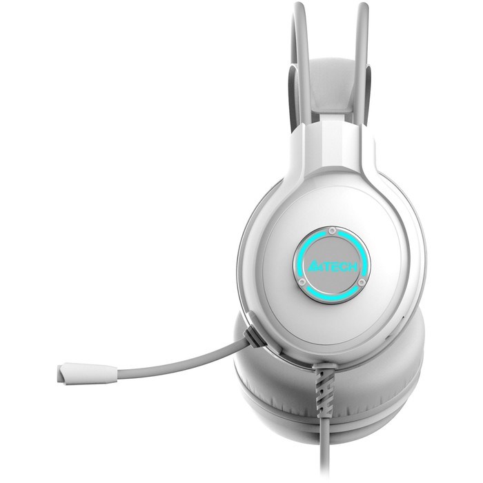 Наушники с микрофоном A4Tech Fstyler FH300U белый 2м мониторные USB оголовье (FH300U WHITE) 100465 - фото 51428234 Наушники с микрофоном A4Tech Fstyler FH300U белый 2м мониторные USB оголовье (FH300U WHITE) 100465 - фото 51428234