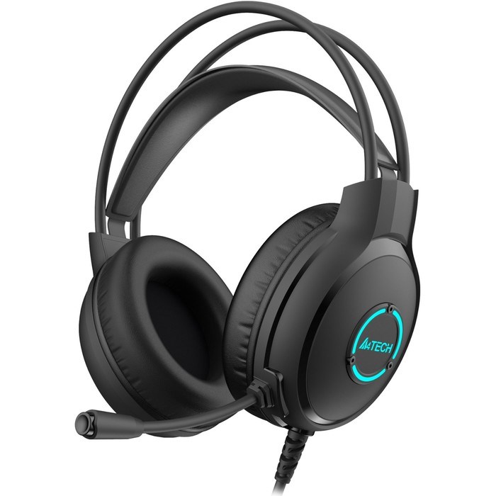 Наушники с микрофоном A4Tech Fstyler FH300U черный 2м мониторные USB оголовье (FH300U BLACK) 10046 - фото 51428238 Наушники с микрофоном A4Tech Fstyler FH300U черный 2м мониторные USB оголовье (FH300U BLACK) 10046 - фото 51428238