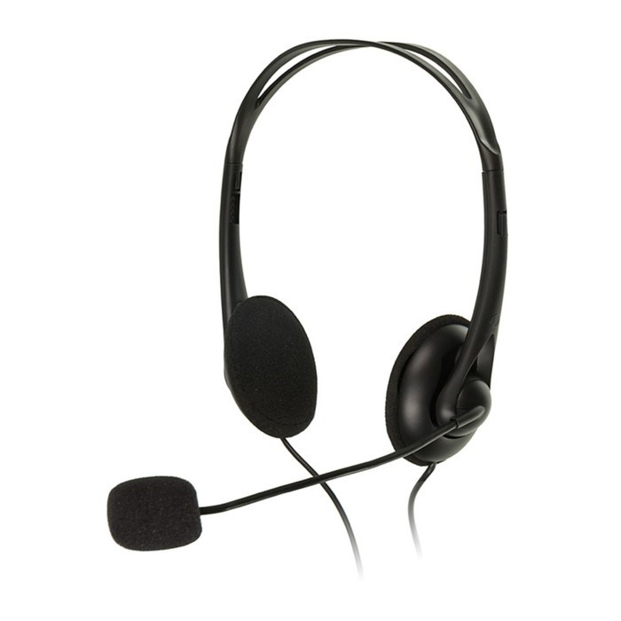 Наушники с микрофоном A4Tech HS-6 черный 2м накладные оголовье - фото 51428279 Наушники с микрофоном A4Tech HS-6 черный 2м накладные оголовье - фото 51428279