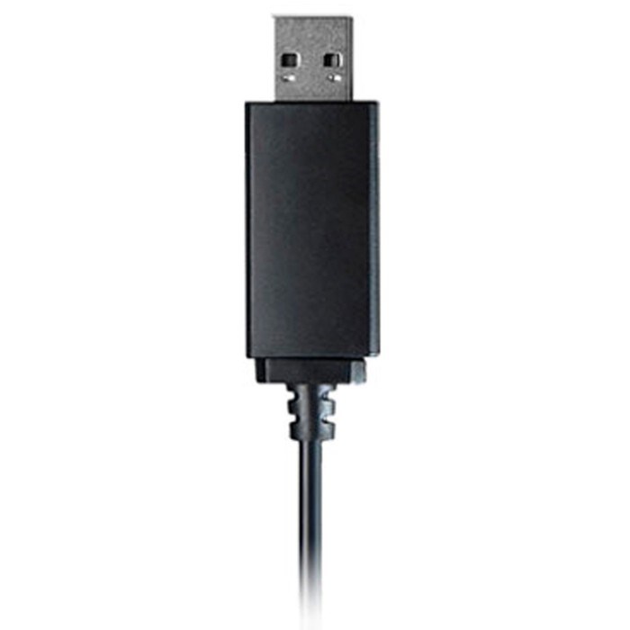 Наушники с микрофоном A4Tech HU-10 черный 2м накладные USB оголовье (HU-10/USB/BLACK) - фото 51428310 Наушники с микрофоном A4Tech HU-10 черный 2м накладные USB оголовье (HU-10/USB/BLACK) - фото 51428310