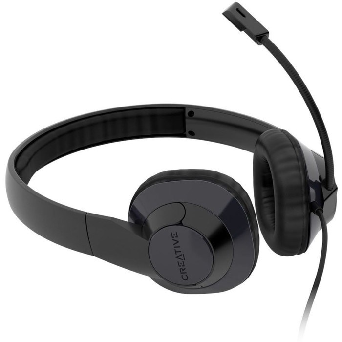 Наушники с микрофоном Creative HS-720 V2 черный 2м накладные USB оголовье (51EF0960AA000) - фото 51428350 Наушники с микрофоном Creative HS-720 V2 черный 2м накладные USB оголовье (51EF0960AA000) - фото 51428350