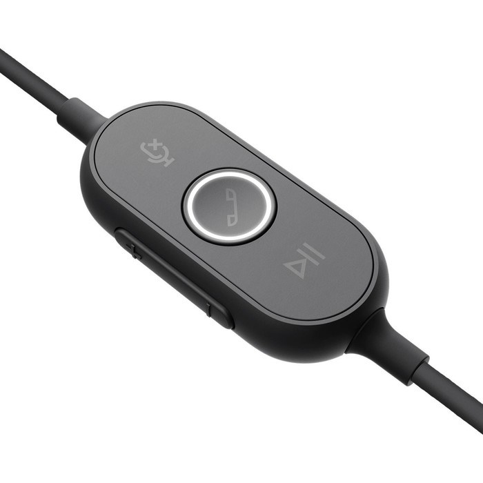 Наушники с микрофоном Logitech Zone Wired UC черный матовый 1.9м накладные USB оголовье (981 10046 - фото 51428408 Наушники с микрофоном Logitech Zone Wired UC черный матовый 1.9м накладные USB оголовье (981 10046 - фото 51428408