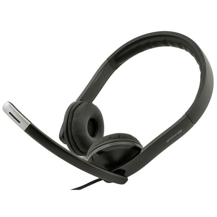 Наушники с микрофоном Microsoft LX-6000 черный 2м накладные USB оголовье (7XF-00001) - фото 51428412 Наушники с микрофоном Microsoft LX-6000 черный 2м накладные USB оголовье (7XF-00001) - фото 51428412