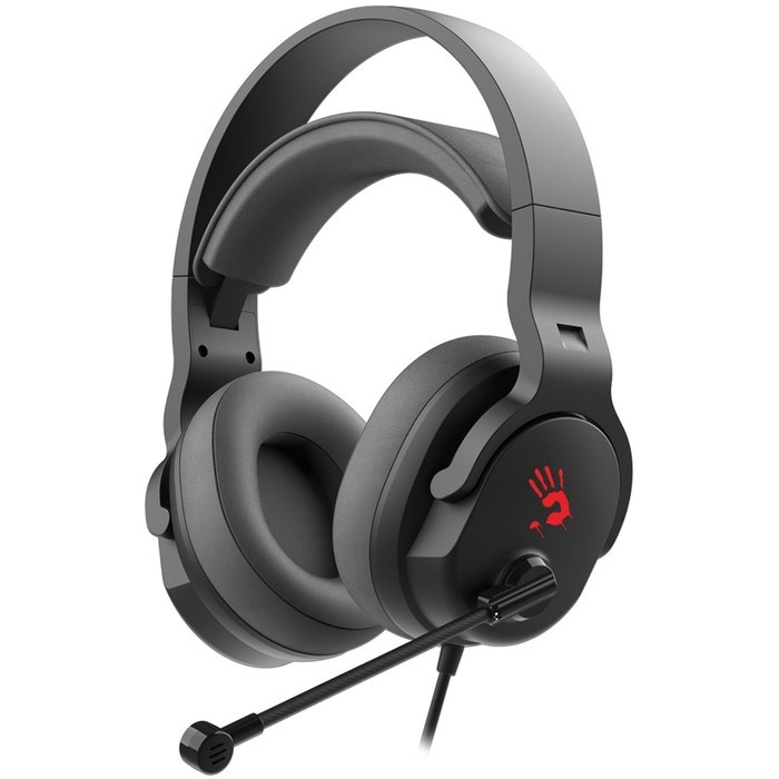 Наушники с микрофоном A4Tech Bloody G330p черный 2м мониторные оголовье (G330P) - фото 51428459 Наушники с микрофоном A4Tech Bloody G330p черный 2м мониторные оголовье (G330P) - фото 51428459