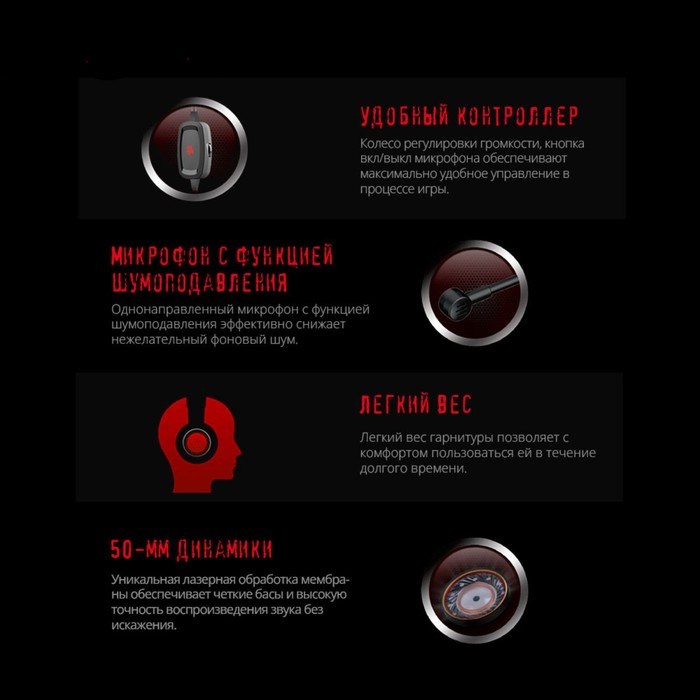 Наушники с микрофоном A4Tech Bloody G330p черный 2м мониторные оголовье (G330P) - фото 51428462 Наушники с микрофоном A4Tech Bloody G330p черный 2м мониторные оголовье (G330P) - фото 51428462