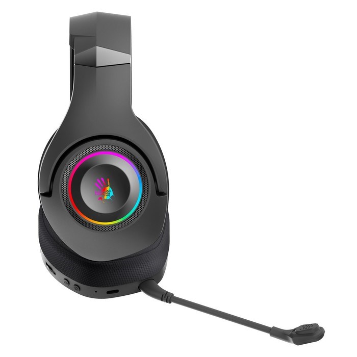 Наушники с микрофоном A4Tech Bloody GR270 черный 1.5м мониторные BT/Radio оголовье (GR270) 1004664 - фото 51428529 Наушники с микрофоном A4Tech Bloody GR270 черный 1.5м мониторные BT/Radio оголовье (GR270) 1004664 - фото 51428529