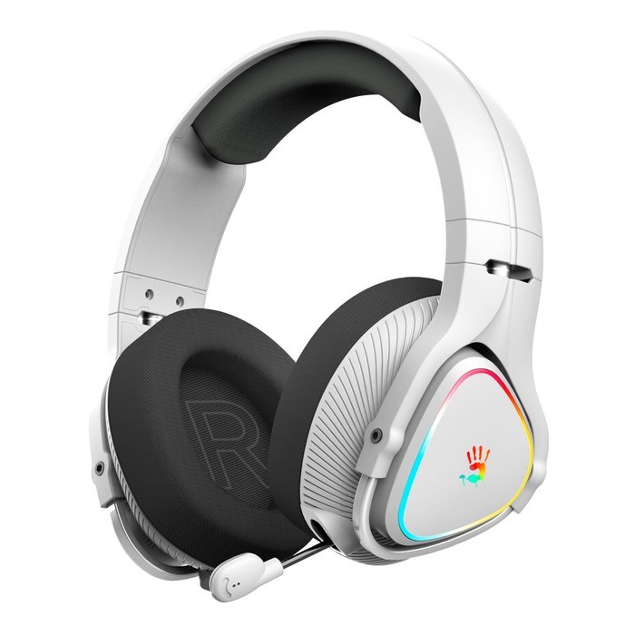 Наушники с микрофоном A4Tech Bloody MR710 серый 1.5м мониторные BT/Radio оголовье (MR710 GRE 10046 - фото 51428568 Наушники с микрофоном A4Tech Bloody MR710 серый 1.5м мониторные BT/Radio оголовье (MR710 GRE 10046 - фото 51428568