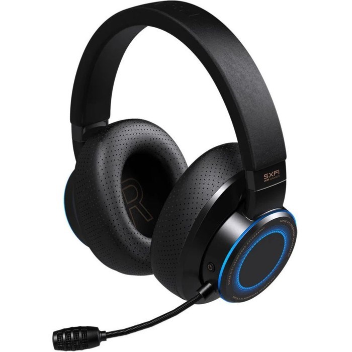 Наушники с микрофоном Creative SXFI Air Gamer черный 2м мониторные BT оголовье (51EF0810AA00 10046 - фото 51428603 Наушники с микрофоном Creative SXFI Air Gamer черный 2м мониторные BT оголовье (51EF0810AA00 10046 - фото 51428603