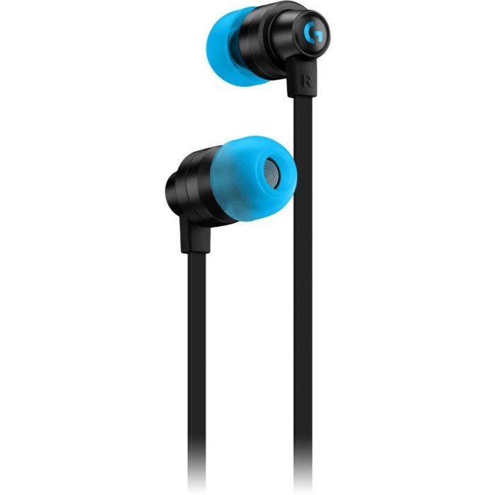 Наушники с микрофоном Logitech G333 черный/голубой 1.2м вкладыши в ушной раковине (981-00092 10046 - фото 51428733 Наушники с микрофоном Logitech G333 черный/голубой 1.2м вкладыши в ушной раковине (981-00092 10046 - фото 51428733