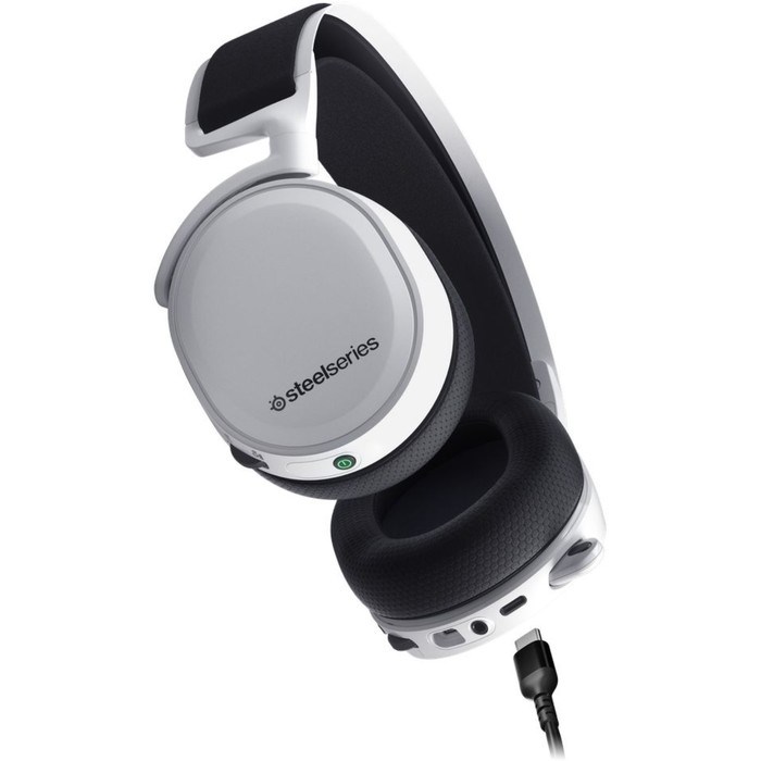 Наушники с микрофоном Steelseries Arctis 7+ белый/черный мониторные Radio оголовье (61461) 1004668 - фото 51428758 Наушники с микрофоном Steelseries Arctis 7+ белый/черный мониторные Radio оголовье (61461) 1004668 - фото 51428758