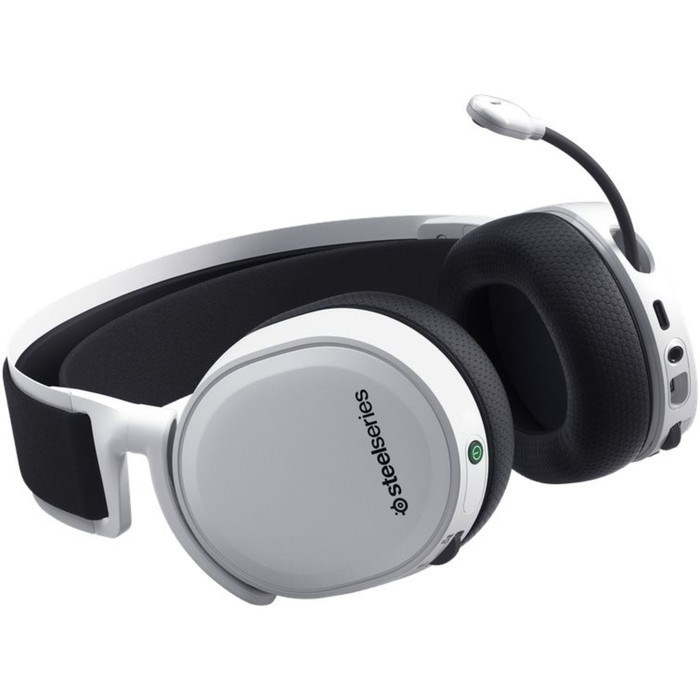 Наушники с микрофоном Steelseries Arctis 7+ белый/черный мониторные Radio оголовье (61461) 1004668 - фото 51428759 Наушники с микрофоном Steelseries Arctis 7+ белый/черный мониторные Radio оголовье (61461) 1004668 - фото 51428759