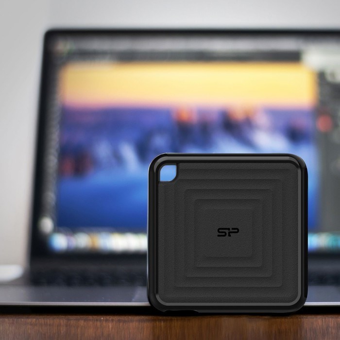 Накопитель SSD Silicon Power USB-C 480GB SP480GBPSDPC60CK PC60 1.8" черный - фото 51428864 Накопитель SSD Silicon Power USB-C 480GB SP480GBPSDPC60CK PC60 1.8" черный - фото 51428864