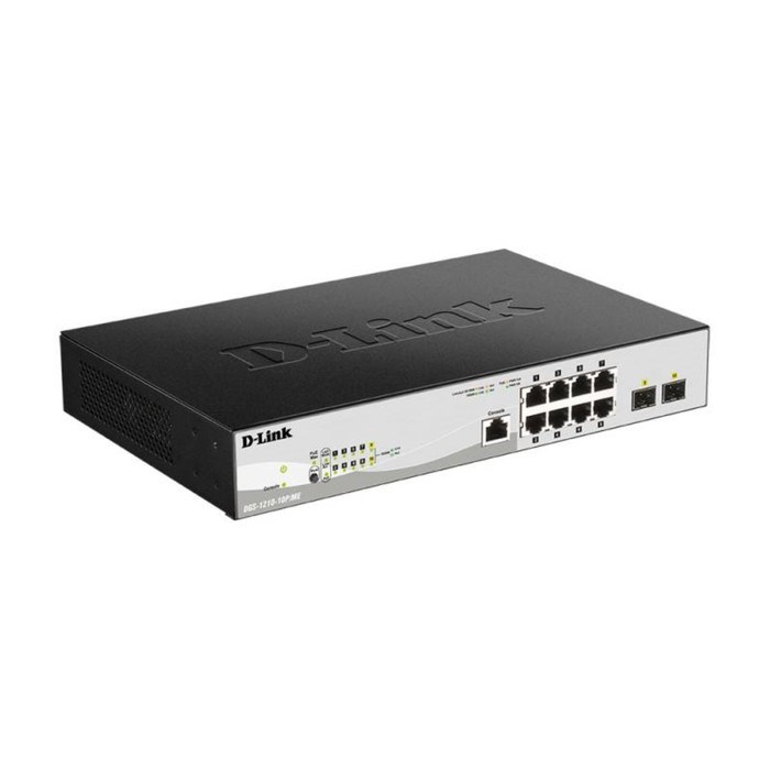 Коммутатор D-Link DGS-1210-10P/ME/B1A 8G 2SFP 8PoE управляемый - фото 51428992 Коммутатор D-Link DGS-1210-10P/ME/B1A 8G 2SFP 8PoE управляемый - фото 51428992