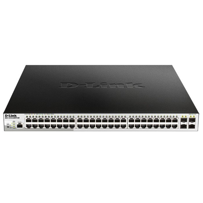 Коммутатор D-Link DGS-1210-52MPP/ME/B 48G 4SFP 48PoE 740W управляемый - фото 51429006 Коммутатор D-Link DGS-1210-52MPP/ME/B 48G 4SFP 48PoE 740W управляемый - фото 51429006