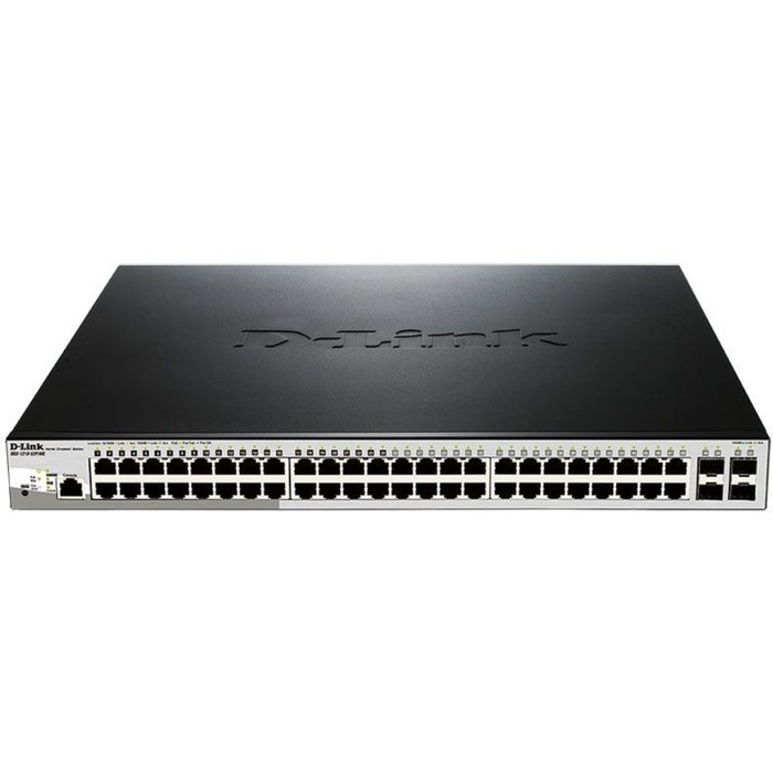 Коммутатор D-Link DGS-1210-52P/ME DGS-1210-52P/ME/B1A 48G 4SFP 24PoE 193W управляемый - фото 51429009 Коммутатор D-Link DGS-1210-52P/ME DGS-1210-52P/ME/B1A 48G 4SFP 24PoE 193W управляемый - фото 51429009