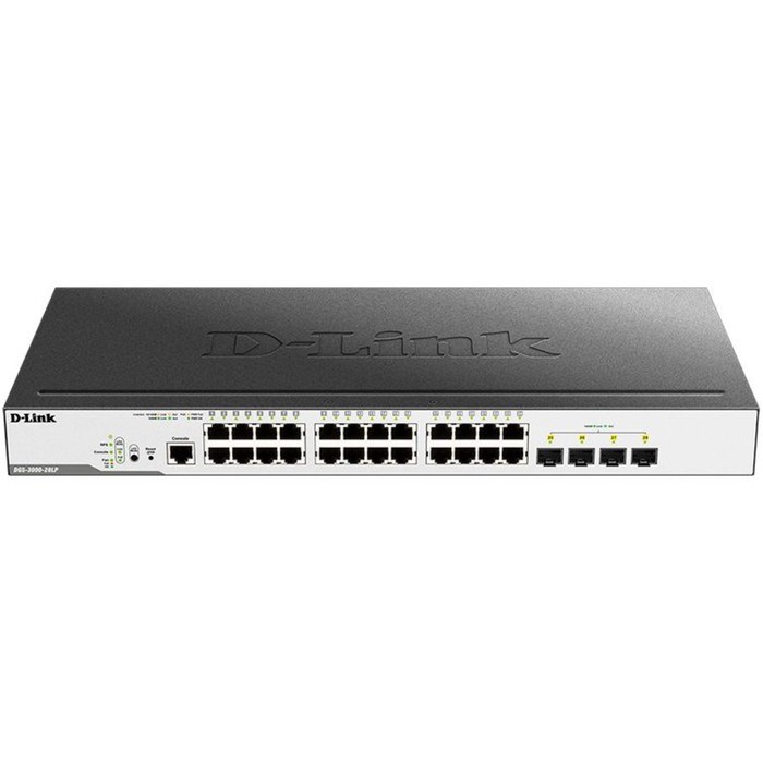 Коммутатор D-Link DGS-3000-28LP/B1A 24G 4SFP 24PoE 193W управляемый - фото 51429013 Коммутатор D-Link DGS-3000-28LP/B1A 24G 4SFP 24PoE 193W управляемый - фото 51429013