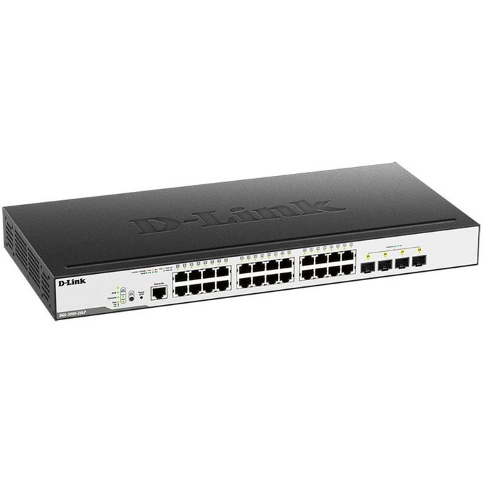 Коммутатор D-Link DGS-3000-28LP/B1A 24G 4SFP 24PoE 193W управляемый - фото 51429014 Коммутатор D-Link DGS-3000-28LP/B1A 24G 4SFP 24PoE 193W управляемый - фото 51429014