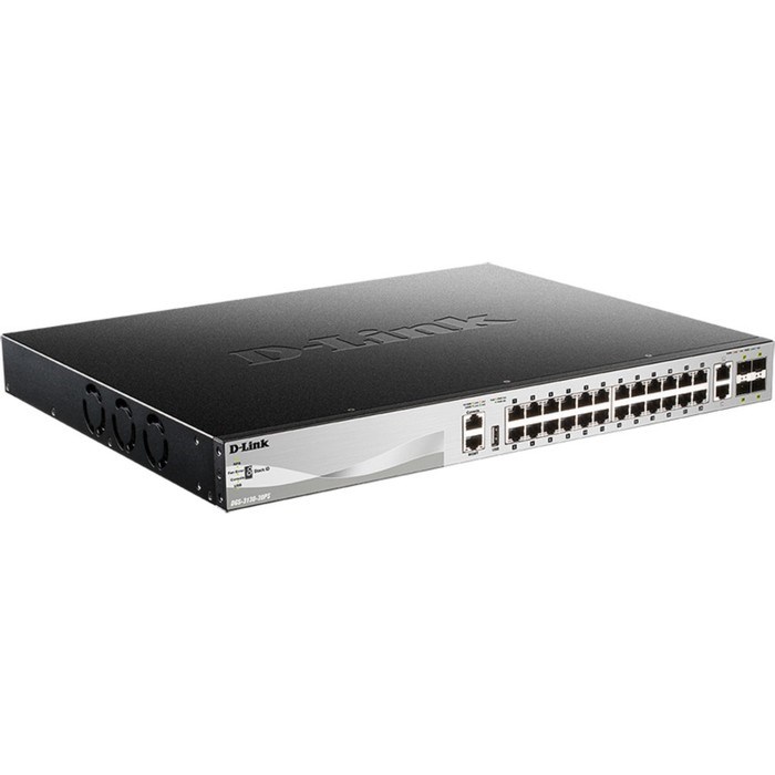 Коммутатор D-Link DGS-3130-30PS/B1A 24G 2x10G 4SFP+ 24PoE 370W управляемый - фото 51429017 Коммутатор D-Link DGS-3130-30PS/B1A 24G 2x10G 4SFP+ 24PoE 370W управляемый - фото 51429017