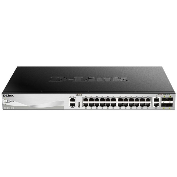 Коммутатор D-Link DGS-3130-30TS 24G 2x10G 4SFP+ управляемый - фото 51429022 Коммутатор D-Link DGS-3130-30TS 24G 2x10G 4SFP+ управляемый - фото 51429022