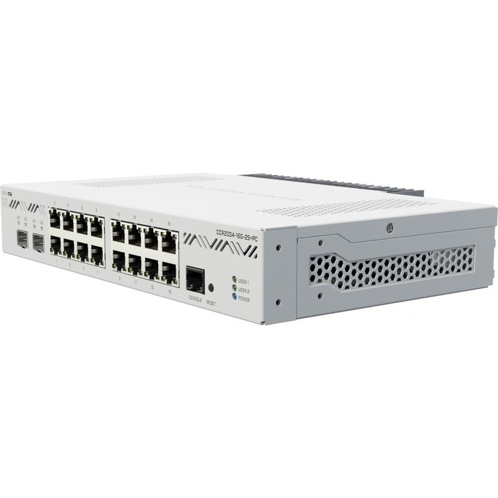 Коммутатор MikroTik CCR2004-16G-2S+PC 16G 2SFP+ управляемый - фото 51429104 Коммутатор MikroTik CCR2004-16G-2S+PC 16G 2SFP+ управляемый - фото 51429104
