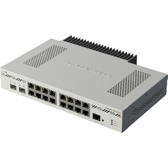 Коммутатор MikroTik CCR2004-16G-2S+PC 16G 2SFP+ управляемый - фото 51429105 Коммутатор MikroTik CCR2004-16G-2S+PC 16G 2SFP+ управляемый - фото 51429105