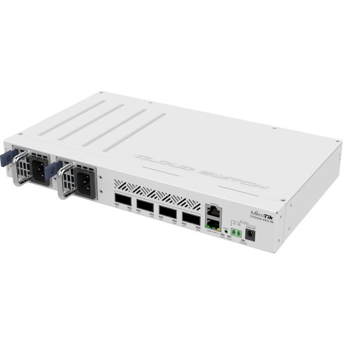 Коммутатор MikroTik CRS504-4XQ-IN 1x100Mb управляемый - фото 51429123 Коммутатор MikroTik CRS504-4XQ-IN 1x100Mb управляемый - фото 51429123