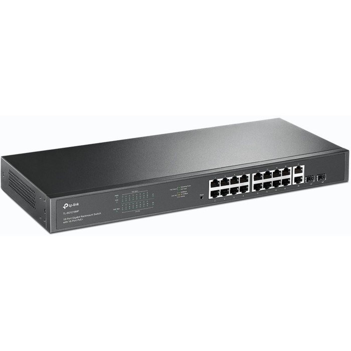 Коммутатор TP-Link JetStream TL-SG1218MP 18G 16PoE+ 250W неуправляемый - фото 51429146 Коммутатор TP-Link JetStream TL-SG1218MP 18G 16PoE+ 250W неуправляемый - фото 51429146