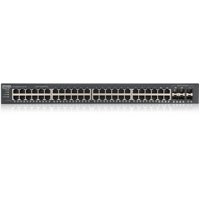 Коммутатор Zyxel NebulaFlex GS1920-48 v2 GS1920-48V2-EU0101F 44G 2SFP управляемый - фото 51429176 Коммутатор Zyxel NebulaFlex GS1920-48 v2 GS1920-48V2-EU0101F 44G 2SFP управляемый - фото 51429176