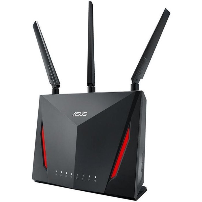 Роутер беспроводной Asus RT-AC86U AC2900 10/100/1000BASE-TX/4G ready черный - фото 51429237 Роутер беспроводной Asus RT-AC86U AC2900 10/100/1000BASE-TX/4G ready черный - фото 51429237