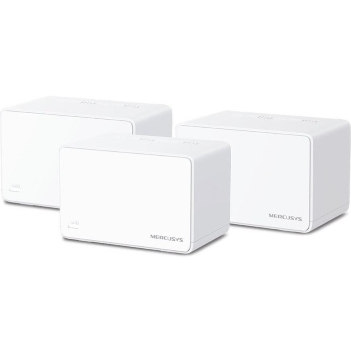 Бесшовный Mesh роутер Mercusys Halo H80X(3-pack) AX3000 10/100/1000BASE-TX белый (упак.:3шт) 10047 - фото 51429399 Бесшовный Mesh роутер Mercusys Halo H80X(3-pack) AX3000 10/100/1000BASE-TX белый (упак.:3шт) 10047 - фото 51429399