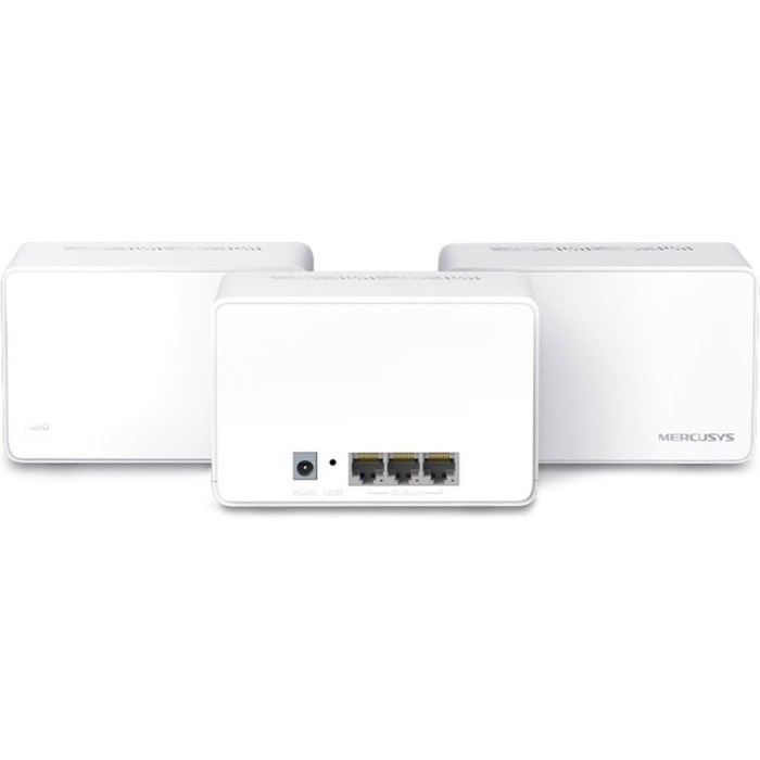 Бесшовный Mesh роутер Mercusys Halo H80X(3-pack) AX3000 10/100/1000BASE-TX белый (упак.:3шт) 10047 - фото 51429400 Бесшовный Mesh роутер Mercusys Halo H80X(3-pack) AX3000 10/100/1000BASE-TX белый (упак.:3шт) 10047 - фото 51429400