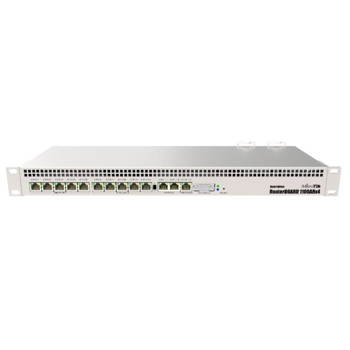 Роутер MikroTik RB1100AHX4 (RB1100X4) 10/100/1000BASE-TX серый - фото 51429464 Роутер MikroTik RB1100AHX4 (RB1100X4) 10/100/1000BASE-TX серый - фото 51429464