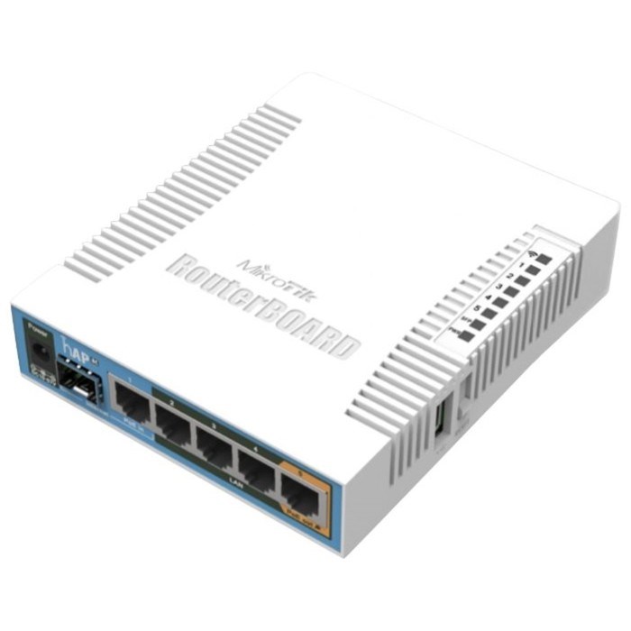 Роутер беспроводной MikroTik hAP ac (RB962UIGS-5HACT2HNT) AC1750 10/100/1000BASE-TX/SFP белы 10047 - фото 51429478 Роутер беспроводной MikroTik hAP ac (RB962UIGS-5HACT2HNT) AC1750 10/100/1000BASE-TX/SFP белы 10047 - фото 51429478